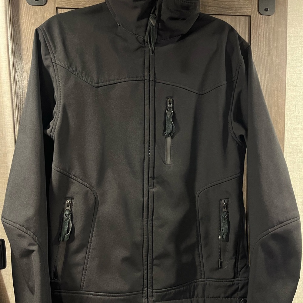 sts ranchwear soft shell jacket young gun